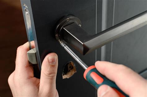 Interior Door Handle Installation