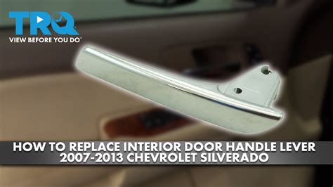 Interior Door Handle Replacement