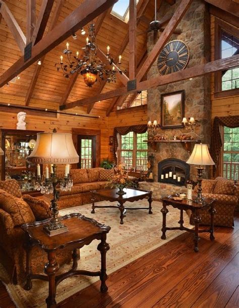 Interior Pictures Of Log Homes