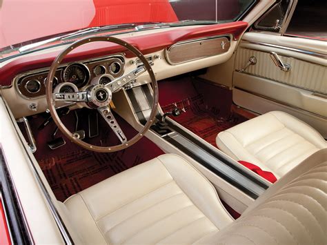 interior seats in 1965 mustang