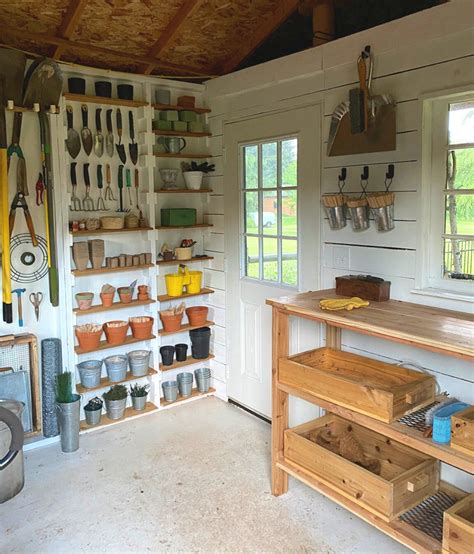 Interior Storage Shed Ideas