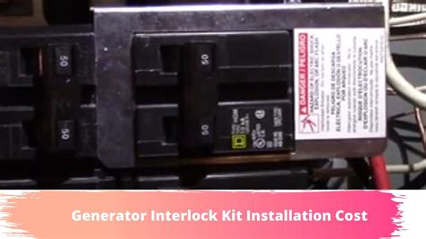 Interlock Kit Installation Cost
