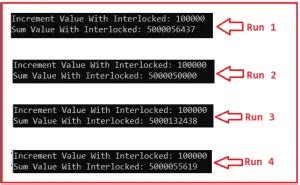 Interlocked.increment In C#