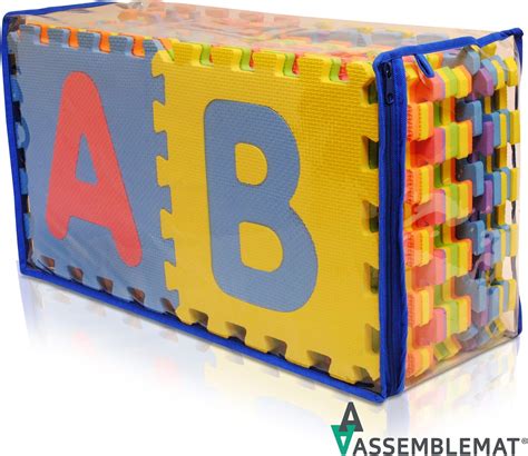 Interlocking Alphabet Foam Mat