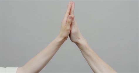 Interlocking Fingers High Five
