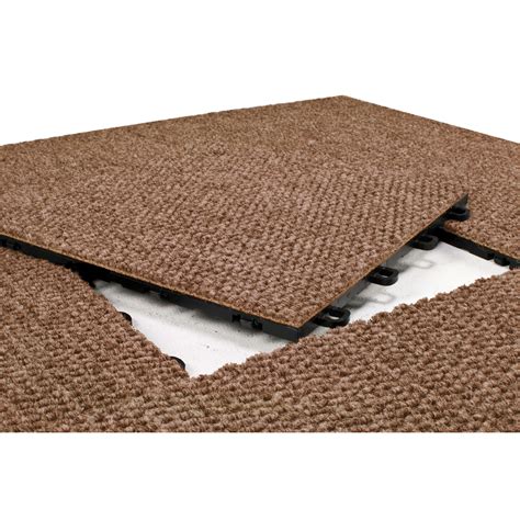 interlocking floor tiles for carpet