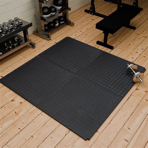 Interlocking Rubber Exercise Mats