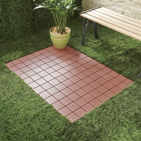 interlocking tiles for outdoor patios