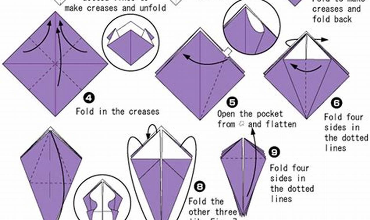 intermediate origami instructions pdf