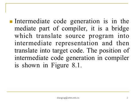 intermediate code definition computer science