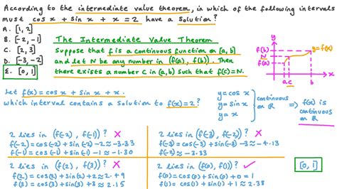 intermediate value theorem worksheet pdf
