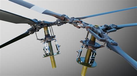 Intermeshing Rotors Helicopter