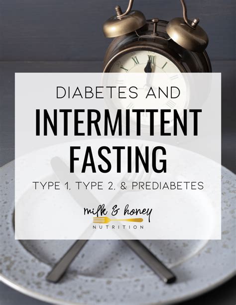 intermittent fasting for diabetes patients
