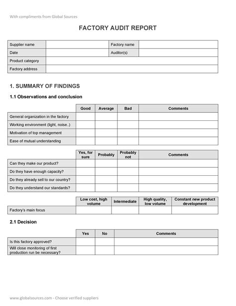 Internal Audit Checklist Template Download Printable PDF Templateroller