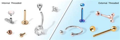 Internal And External Threading Piercing