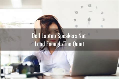 internal laptop speakers not working dell