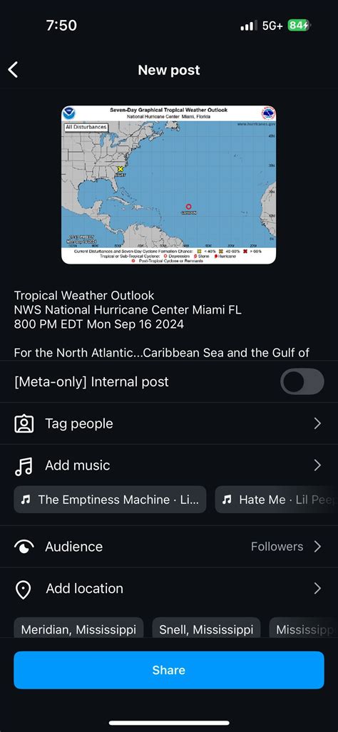 internal only meta post