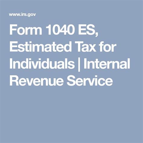 internal revenue service tax payment