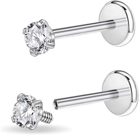 Internal Thread Earrings