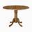 International Concepts 42" Round Dual Drop Leaf Pedestal Table, Natural