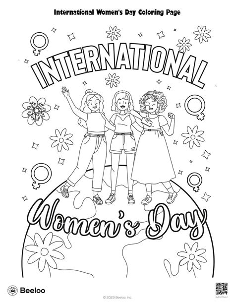 Celebrate International Women's Day With Coloring Pages