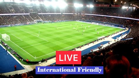 international friendlies soccer match scores