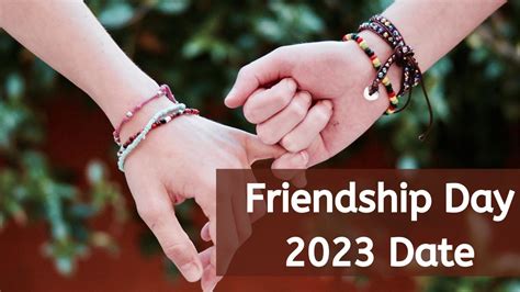 international friendship day 2023 date