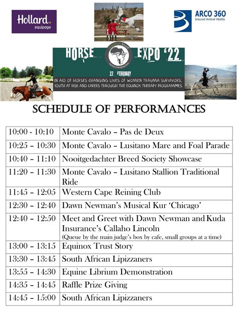 international horse show 2023 programme