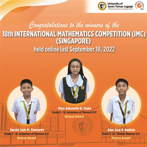 international mathematics contest singapore
