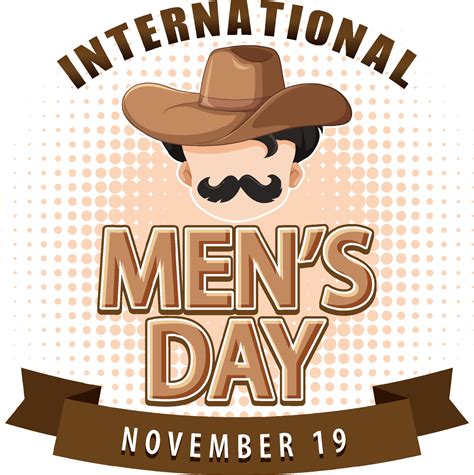 international mens day poster