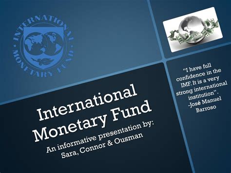 international monetary fund presentation