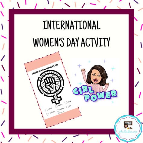 international women's day 2022 activities