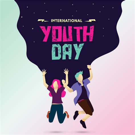 international youth day poster