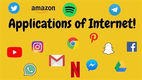 internet applications list