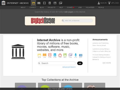 internet archive digital library of free