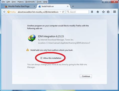 internet download manager extension firefox