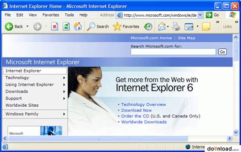 internet explorer 6 download 64 bit