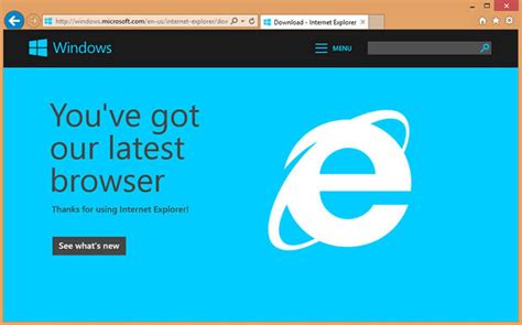 internet explorer update 11 windows 8