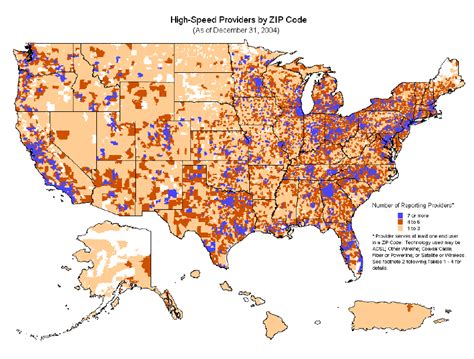 internet speed by zip code