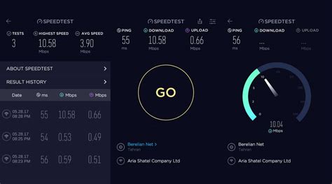 internet speed test ookla free server