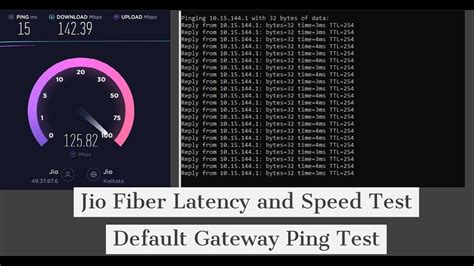 internet speed test ping