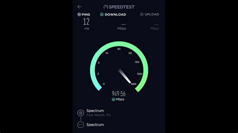 internet speed test spectrum charter