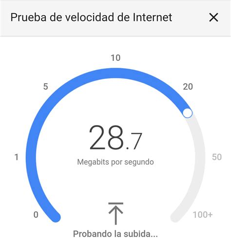 internet test velocidad google
