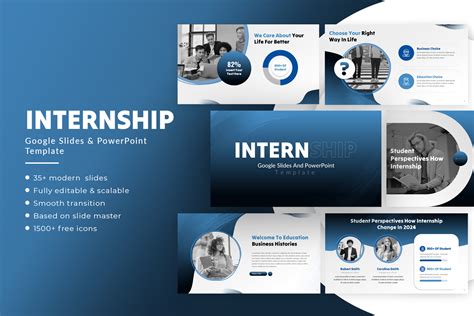 internship final presentation example
