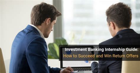 internship for investment banking