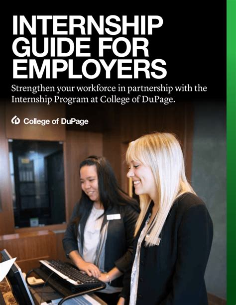 internship guide for employers
