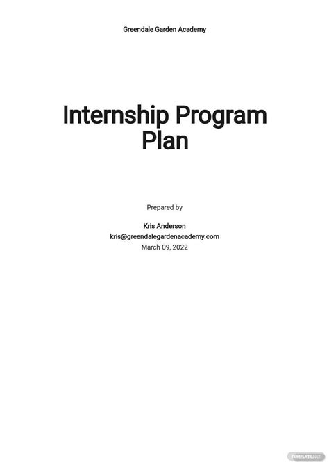internship guidelines for employers