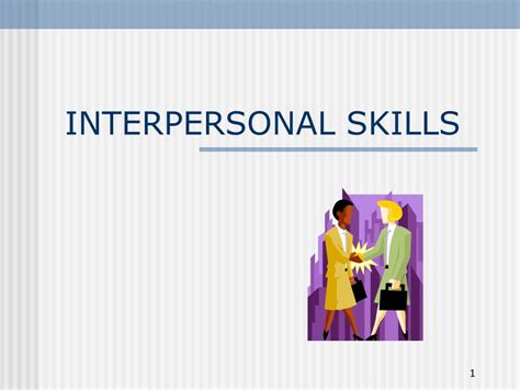 interpersonal skills presentation topics