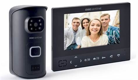 Interphone Avec Camera Pour Immeuble Vidéo 2 Fils 1 2 3 4 Écran LCD Toucher