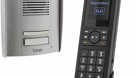 Interphone de porte sans fil Extel TELIA Conrad.fr